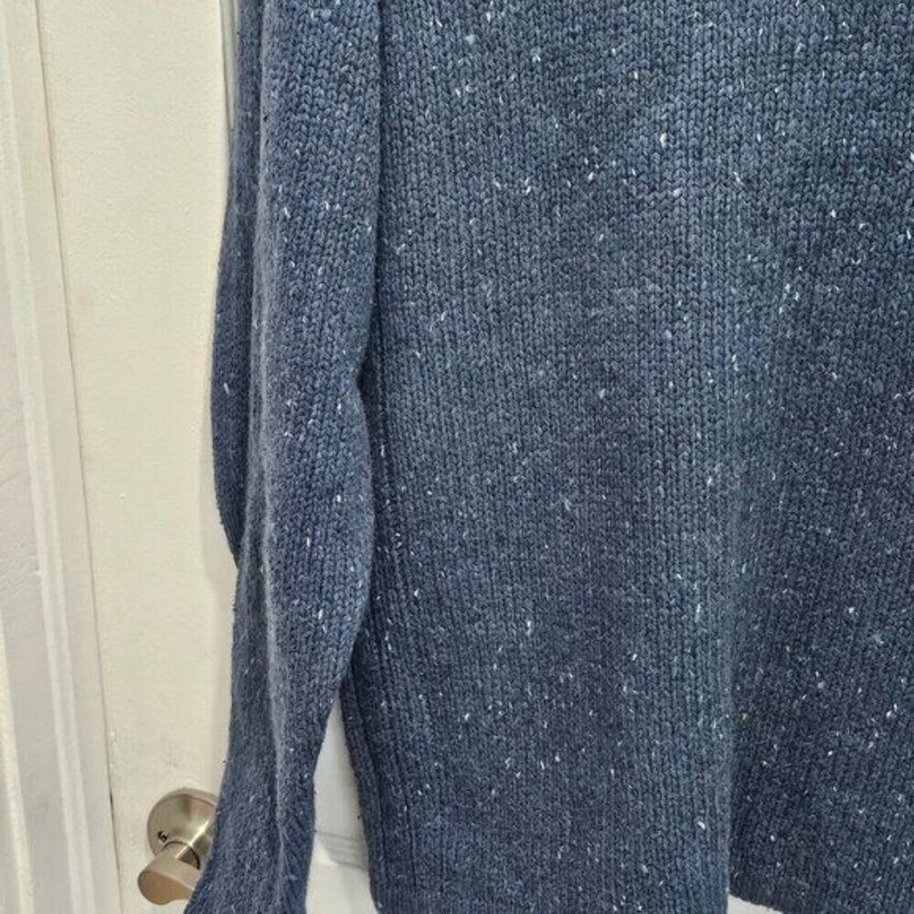 NG Men's XL Blue Knit Sweater - Vintage Style Made In Hong Kong - Picture 14 of 15
